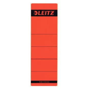 Leitz 16420025 etykieta samoprzylepna Prostokąt Czerwony 10 szt.
