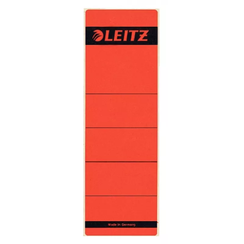 Leitz 16420025 etykieta samoprzylepna Prostokąt Czerwony 10 szt.