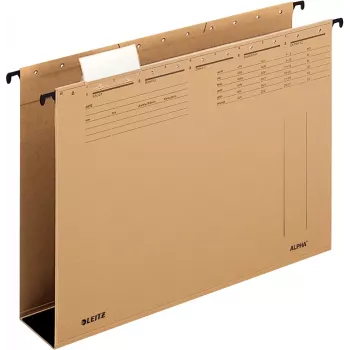 Leitz ALPHA wisząca teczka Karton A4 Brązowy