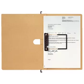 Leitz Alpha wisząca teczka Karton, Polipropylen (PP) A4 Brązowy