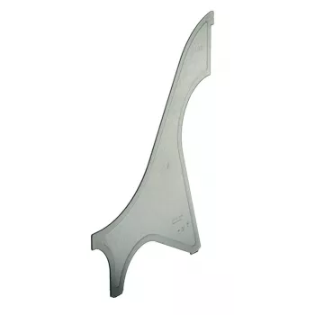 Przekładka Leitz do pudełka na czasopisma 2425, szara, tworzywo sztuczne, A4, 317 mm, 2 mm, 268 mm