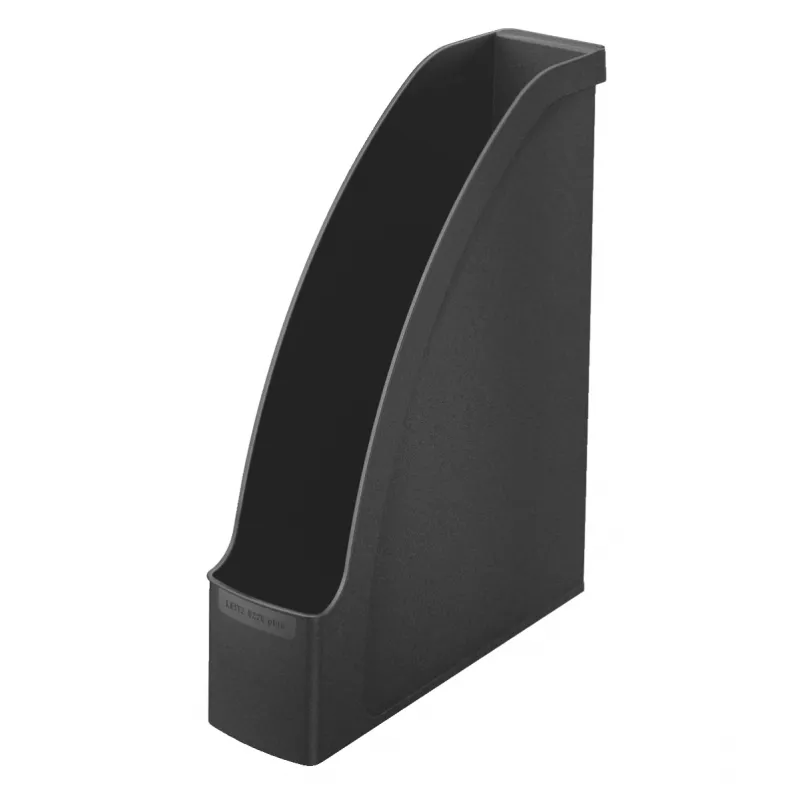Pojemnik na czasopisma Leitz Plus Standard, czarny, plastikowy, A4, 7 cm, 78 mm, 300 mm