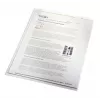 LEITZ Punched Pockets Standard, A4, PP, Grained, 0.13mm, Open Top and Side, Document Safe (4000-00-03)