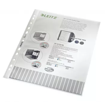 Leitz High Quality kieszeń, 210 x 297 mm (A4), przezroczysta, polipropylen (PP), pionowa, górna, 230 mm