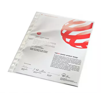 Leitz Pocket 80my A4, A4, Transparent, Polichlorek winylu (PVC), 230 mm, 305 mm, 10 g
