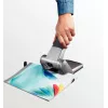 Leitz Heavy Duty Hole Punch, 65 arkuszy, Czarny, Szary, 8 cm, 5.5 mm, A4, 130 mm