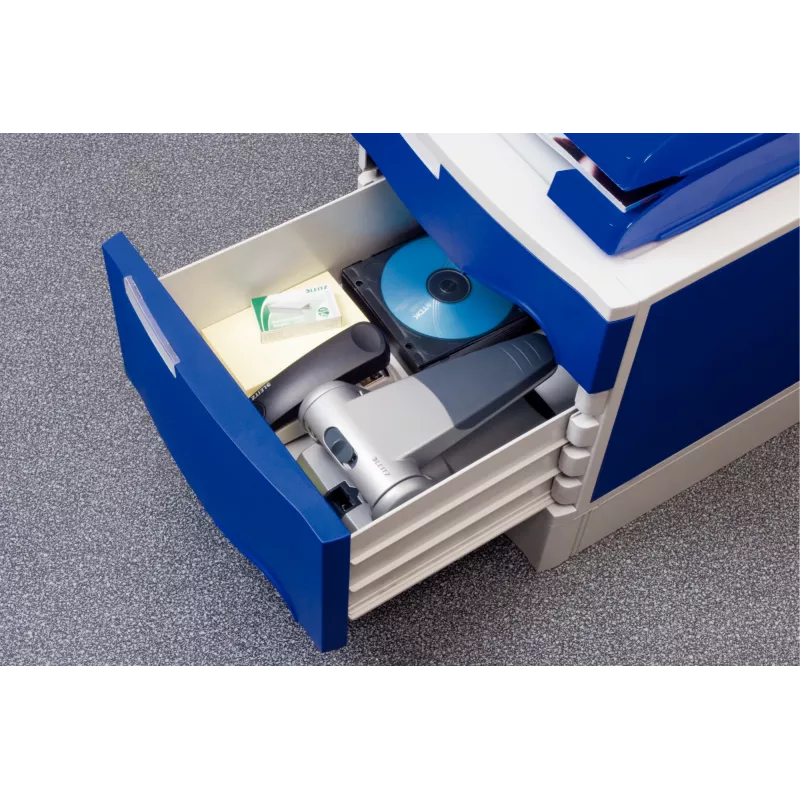 Leitz Heavy Duty Hole Punch, 65 arkuszy, Czarny, Szary, 8 cm, 5.5 mm, A4, 130 mm