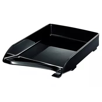 Leitz Eleganter Briefkorb, Polystyrol, Czarny, 250 mm, 350 mm, 63 mm, 370 g