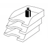 Leitz Plus Letter Tray, Standard, Polystyrene, czerwony, 255 mm, 357 mm, 70 mm, 280 g