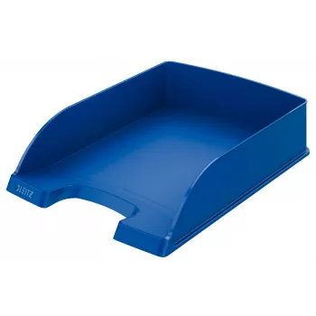 Leitz Plus Pojemnik na listy, Standardowy, Polistyren, Niebieski, 255 mm, 357 mm, 70 mm, 280 g