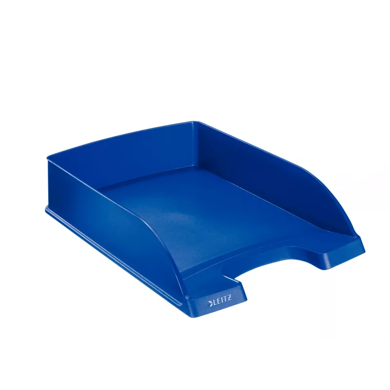 Leitz Plus Pojemnik na listy, Standardowy, Polistyren, Niebieski, 255 mm, 357 mm, 70 mm, 280 g