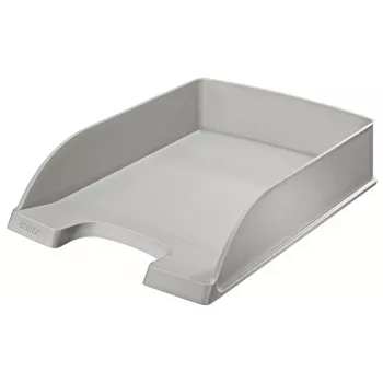 Leitz Plus Półka na listy, Standardowa, Polistyren, Szary, 255 mm, 357 mm, 70 mm, 280 g