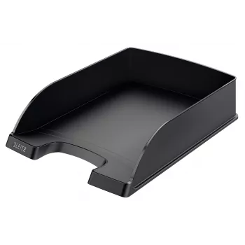 Leitz Plus Letter Tray, Standard, Polystyrene, Czarny, 255 mm, 357 mm, 70 mm, 280 g