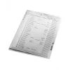 Leitz Quality Folder A5, 30% plastiku z recyklingu przedkonsumenckiego, 150 x 210 mm (A5), Polipropylen (PP), Przezroczysta, Pionowa, 160 mm, 220 mm