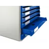 Leitz Form Set, 10 szuflad, Plastik, Niebieski, Szary, 285 mm, 355 mm, 290 mm