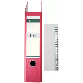 Leitz 13810085 tab index Numeric tab index Papier Szary