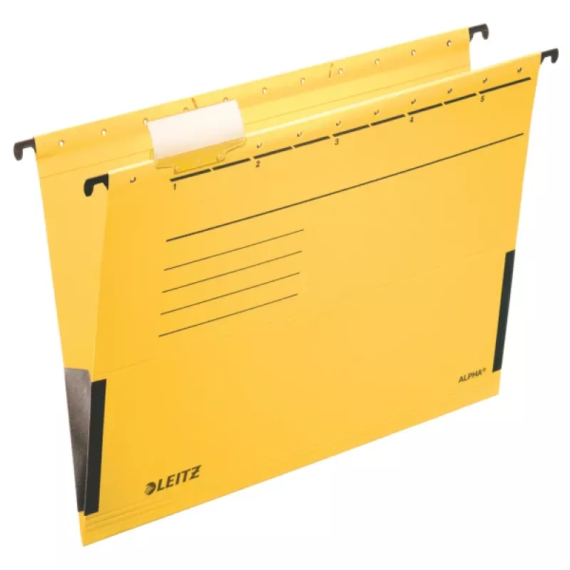 Leitz Alpha Folder wisząca teczka A4 Żółty