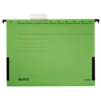 Leitz Alpha wisząca teczka Karton, Metal A4 Zielony 5 szt.