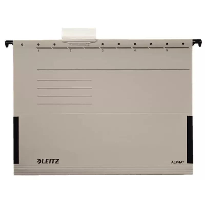 Leitz 19863085 hanging folder Cardboard A4 szary