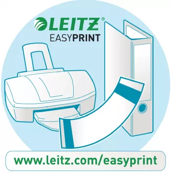 Leitz PC printable Spine Labels for standard lever arch files
