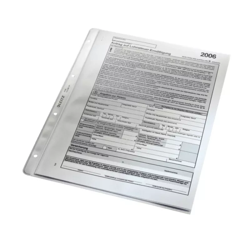 Leitz 47400003 koszulka na dokumenty A4 z polipropylenu (PP)
