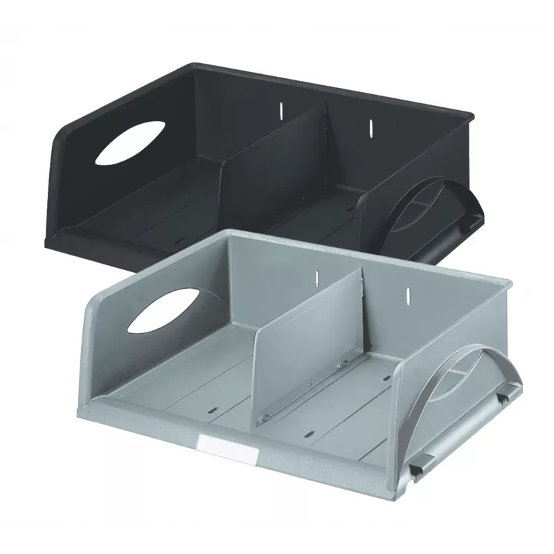 Leitz Tray Sorty Landscape Standard, tworzywo sztuczne, czarny, A4, 405 mm, 300 mm, 125 mm