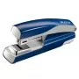 Leitz Zszywacz 5505 NeXXt, 30 arkuszy płaski Clinch Metal, 30 arkuszy, niebieski, szary, płaskie klinczowanie, 26/6, metal, plastik, 80 g/m²