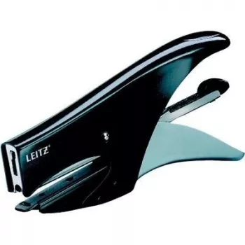 Zszywacz Leitz 5547, ładowanie od tyłu, na 15 kartek, 15 kartek, czarny, srebrny, P1, 4,95 cm, ładowanie od tyłu, 150 zszywek