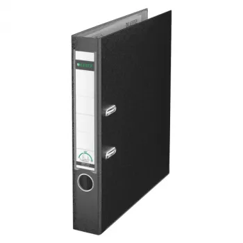 Leitz 180° segregator dźwigniowy z tworzywa sztucznego 50 mm A4 czarny