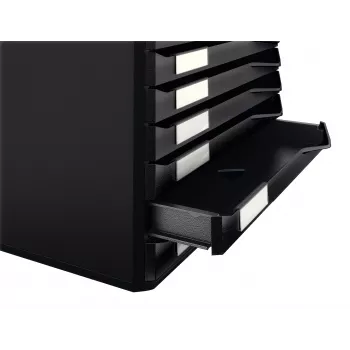 Leitz Form Set, czarny, A4, A5, A6, pionowo, 10 szuflad, koperta, teczka, list, notatka, 4,3 kg
