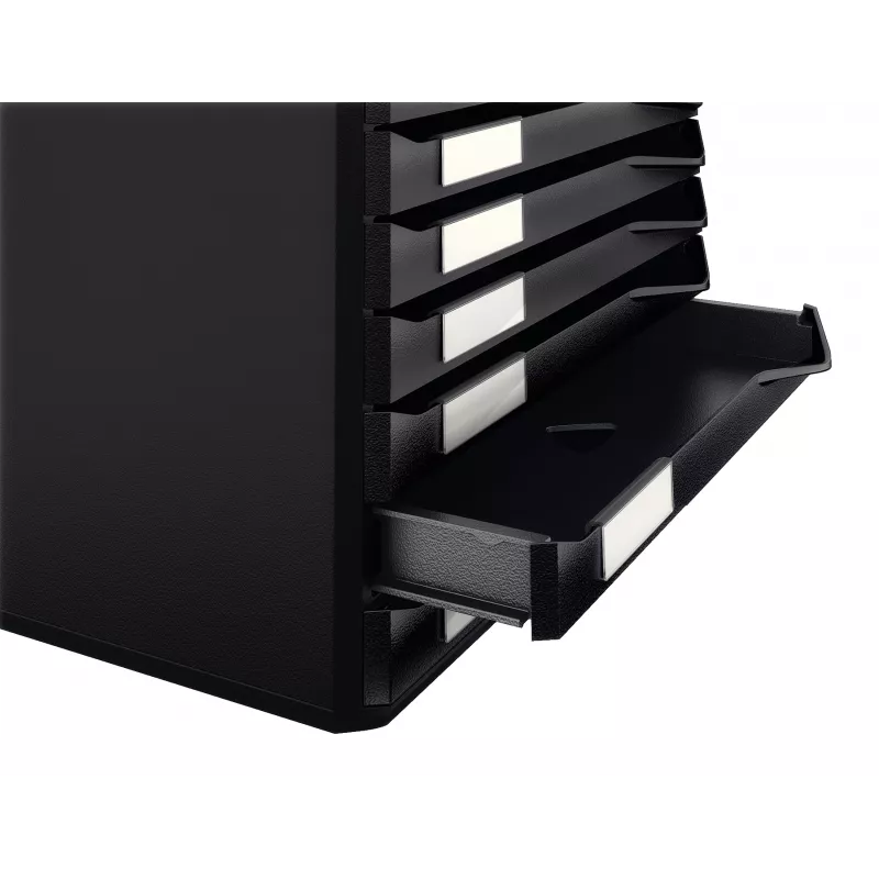 Leitz Form Set, czarny, A4, A5, A6, pionowo, 10 szuflad, koperta, teczka, list, notatka, 4,3 kg