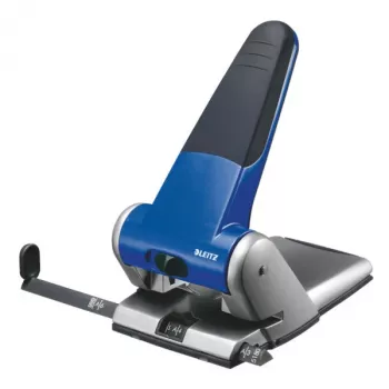 Leitz Heavy Duty 5180 dziurkacz 65 arkuszy Niebieski