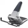 Dziurkacz Leitz Heavy Duty, 65 arkuszy, srebrny, 8 cm, 5,5 mm, A5, 1 kg