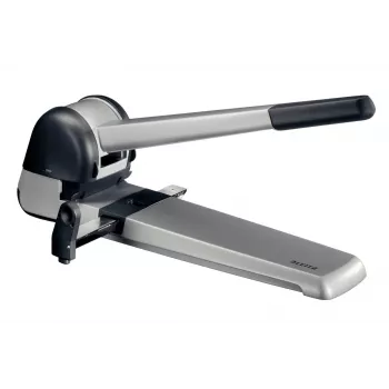 Leitz Super Hole Punch, 250 arkuszy, srebrny, 8 cm, 6 mm, A4, 145 mm