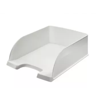 Leitz Taca na listy Plus Jumbo, Plastik, Biała, A4, 255 x 103 x 357 mm, 340 g, 1 szt.
