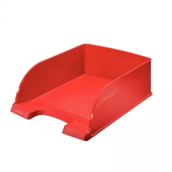 Leitz Letter tray Plus Jumbo, Tworzywo sztuczne, czerwony, A4, Envelope, Letter, Note, Paper, 242 x 330 x 95 mm, 255 x 357 x 103 mm