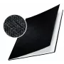 Leitz impressBIND okładki twarda okładzina lniana 14,0 mm, A4, karton, czarny, mat, 140 arkuszy, 1,4 cm