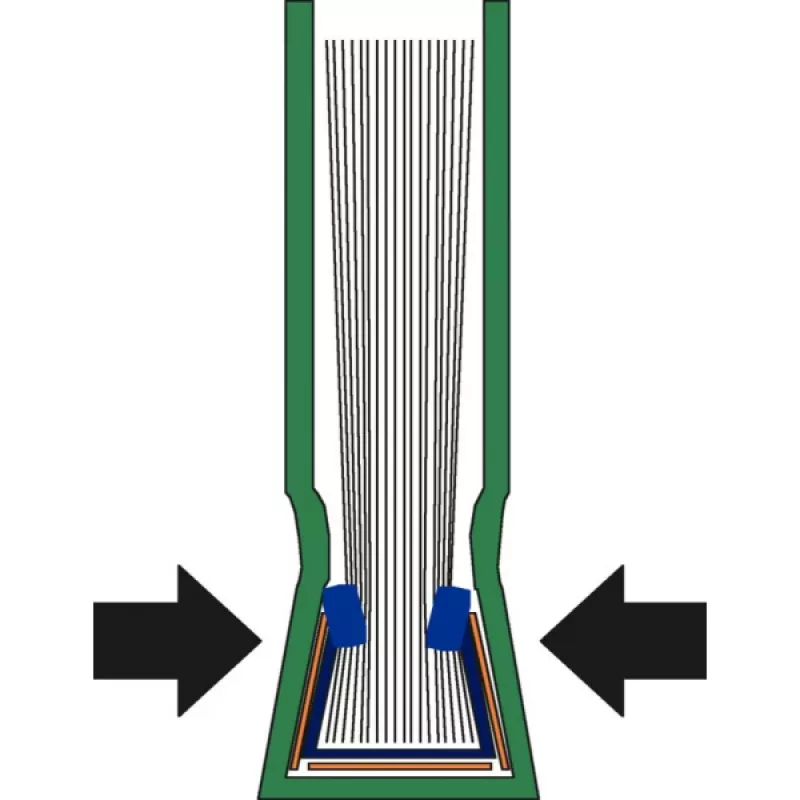 Leitz impressBIND osłona Soft 14,0 mm, A4, niebieski, 140 arkuszy, 214 mm, 302 mm, 18 mm