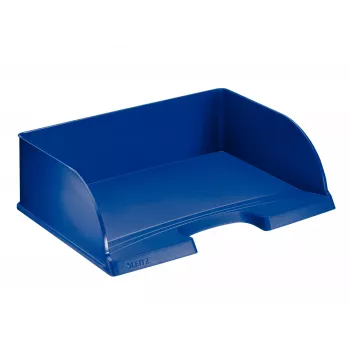 Leitz Tacka na listy Plus Landscape Jumbo, plastikowa, niebieska, A4, listy, notatki, papier, 350 x 245 x 97 mm, 363 x 273 x 103 mm