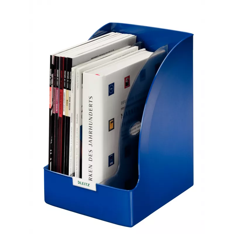 Leitz Magazyn na dokumenty Plus Jumbo, Niebieski, Tworzywo sztuczne, A4, 20.5 cm, 740 g