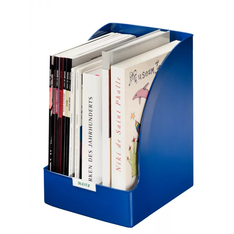 Leitz Magazyn na dokumenty Plus Jumbo, Niebieski, Tworzywo sztuczne, A4, 20.5 cm, 740 g