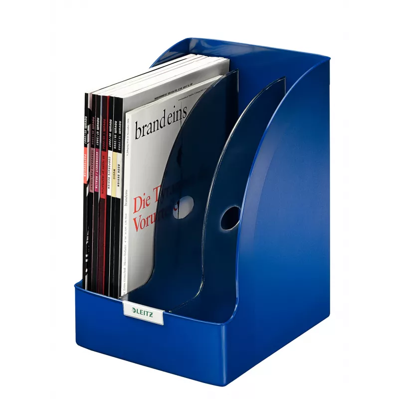 Leitz Magazyn na dokumenty Plus Jumbo, Niebieski, Tworzywo sztuczne, A4, 20.5 cm, 740 g