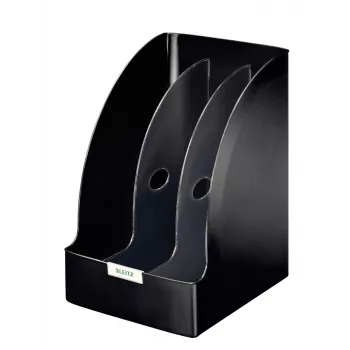 Leitz Magazyn segregatorowy Plus Jumbo, czarny, tworzywo sztuczne, A4, 20,5 cm, 213 mm, 321 mm