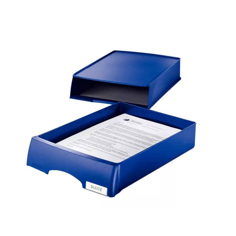 Leitz Letter tray Drawer unit Plus, Plastik, Niebieski, A4, 234 x 325 x 53 mm, 255 mm, 376 mm
