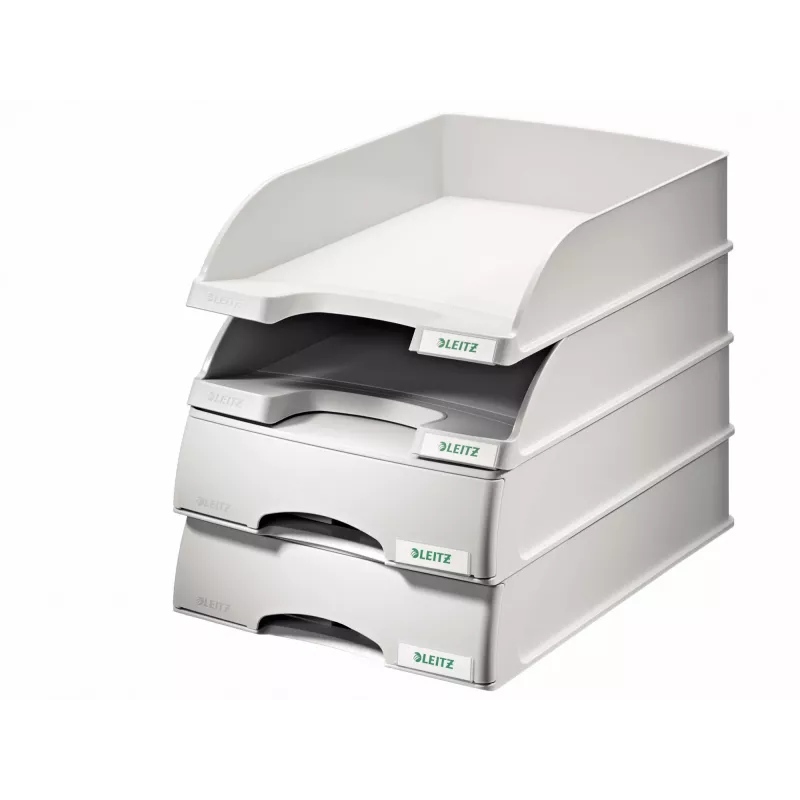 Leitz Letter tray Drawer unit Plus, plastik, szary, A4, 234 x 325 x 53 mm, 255 mm, 376 mm