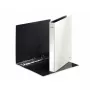 Leitz Ringbinder WOW Laminowany A4+ 4DR/25mm, A4, karton, biały, 230 arkuszy, 80 g/m², 2.5 cm
