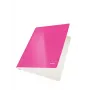 Leitz płaski File Card/Board WOW A4, A4, karton, metaliczny, różowy, 250 arkuszy, 240 mm, 3 mm