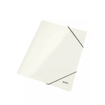 Leitz 3-Flap Folder WOW Card/POB A4, A4, Polipropylen (PP), Metaliczny, Biały, 250 arkuszy, 241 mm, 5 mm