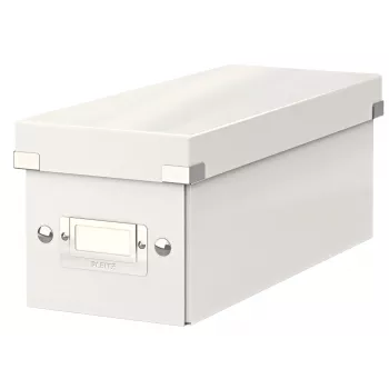 Leitz Click & Store WOW CD Storage Box, Biały, Karton, 143 mm, 352 mm, 136 mm, 440 g