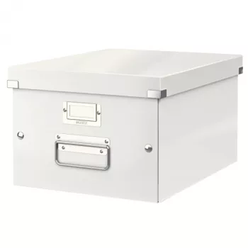 Leitz Click & Store WOW średni pojemnik do przechowywania, biały, karton, 16,7 L, 265 x 335 x 188 mm, 900 g, 1 szt.